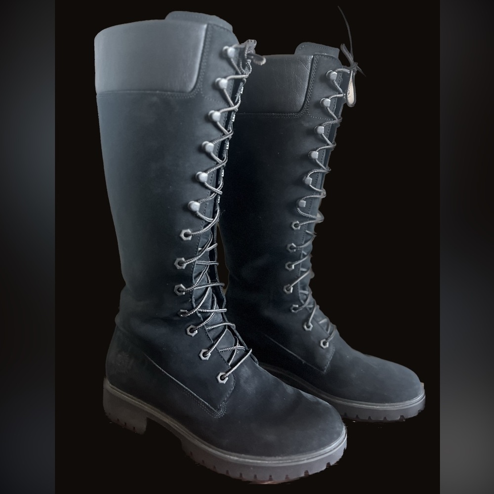 Timberland- Women’s 14 Inch Premium WP Knee- High Boot (Black)